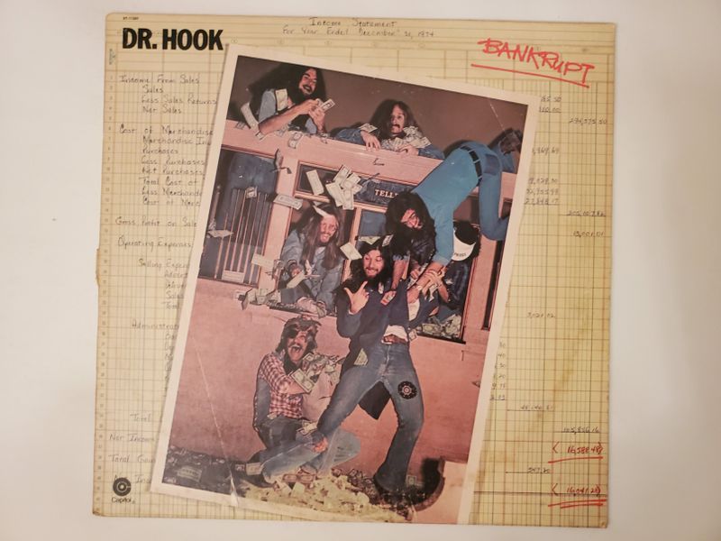 Dr. Hook Bankrupt vinyl record